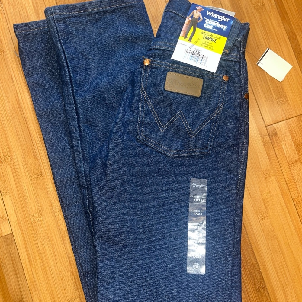 Wrangler Dark Blue junior cowboy cut